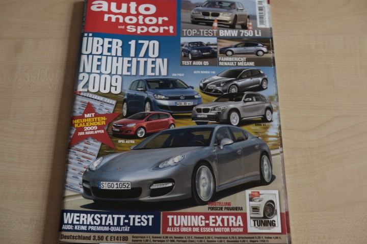 Deckblatt Auto Motor und Sport (25/2008)